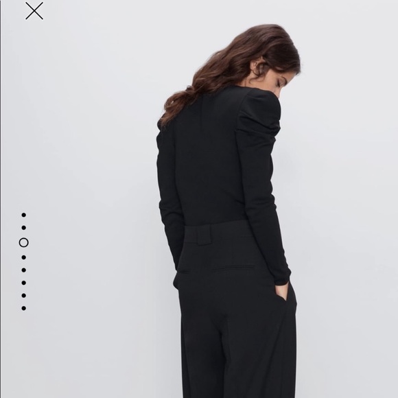 Zara puff sleeve sweater - Picture 4 of 4